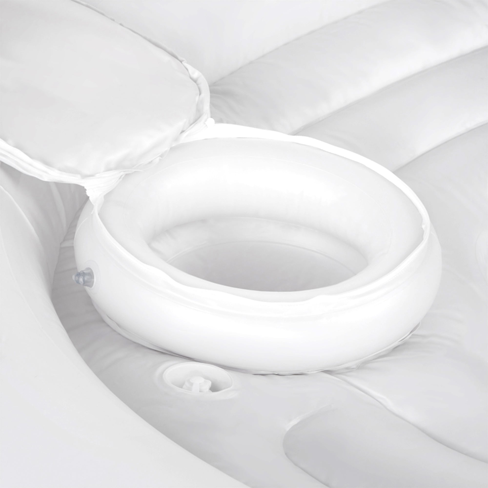 Intex 57266EP Adult Inflatable Unicorn Party Island Pool Lounger Float, White