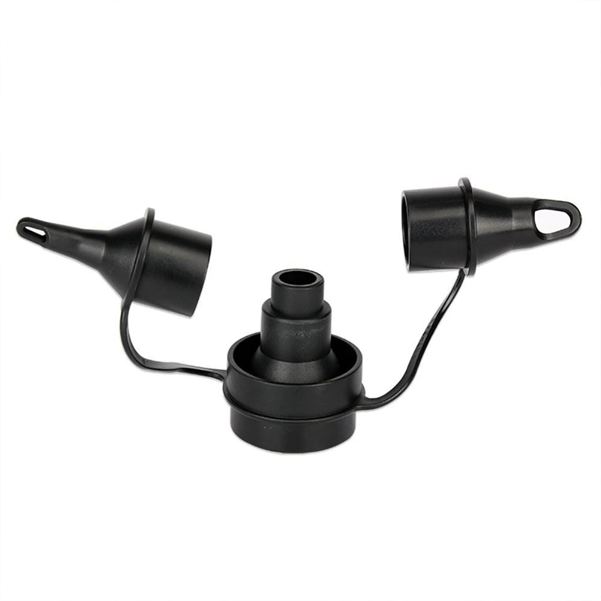 Intex 120V Quick Fill AC Electric Air Pump with 3 Nozzles, Black (Open Box) - VMInnovations