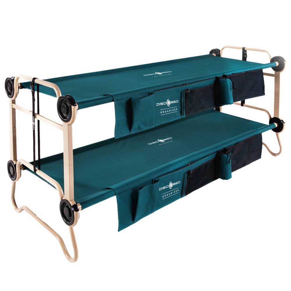 Disc-O-Bed Large Green Cam-O-Bunk Cot (2 Pack) - VMInnovations