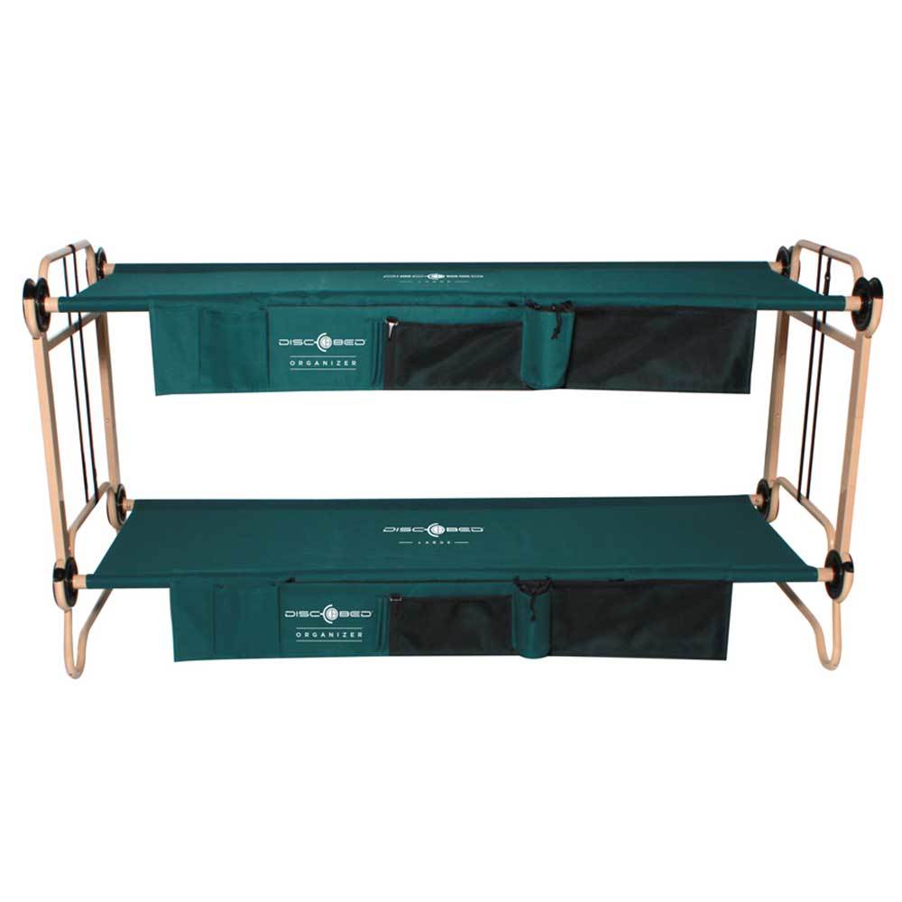 Disc-O-Bed Large Green Cam-O-Bunk Cot (2 Pack) - VMInnovations