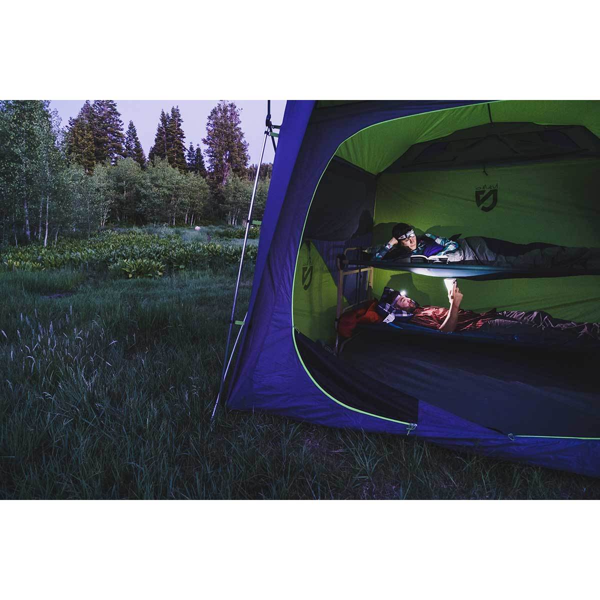 Disc-O-Bed Large Green Cam-O-Bunk Cot (2 Pack) - VMInnovations