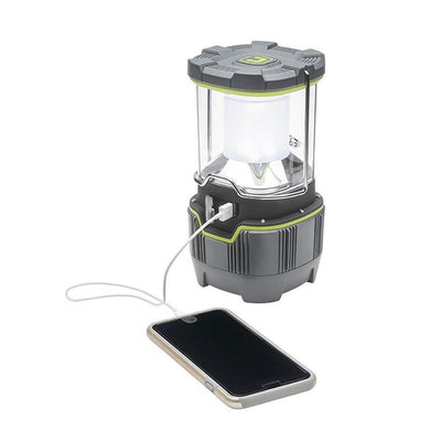 CORE 1000 Lumens Rechargeable Weatherproof LED Lantern w/ Charger Port (2 Pack)