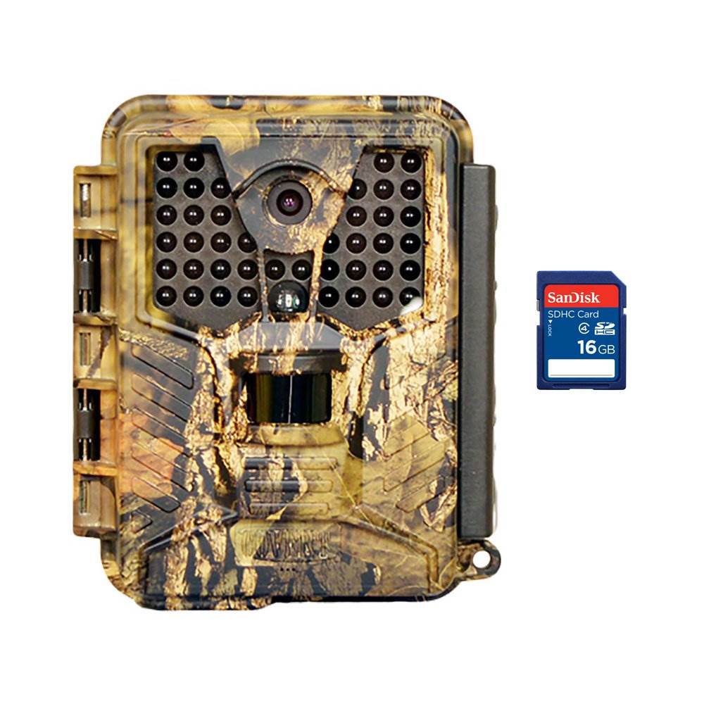Covert Ice 8 MP Infrared Video & Audio Game Hunting Camera + 16GB SD Memory Card