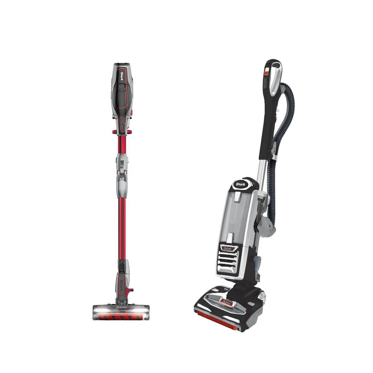 Shark IONFlex DuoClean Vacuum & Shark Lift Away Vacuum (Certified Refurbished)