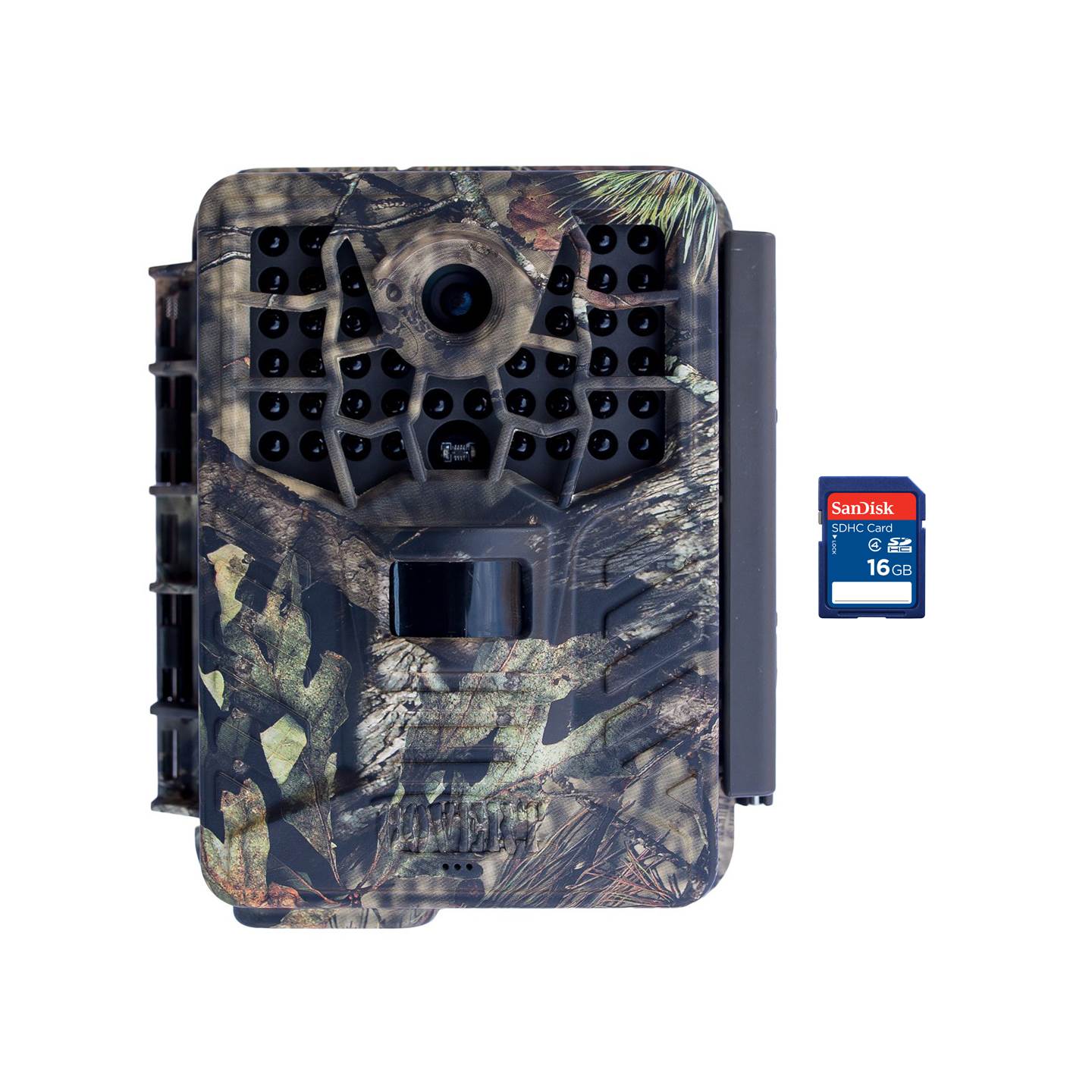 Covert Black Maverick 12 MP Video & Audio Game Hunting Camera + 16GB SD Card