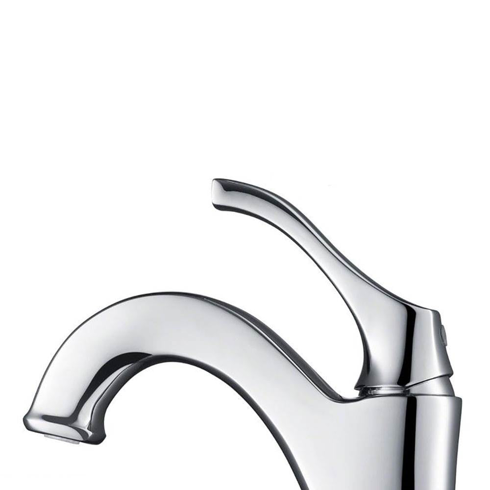 Kraus Arlo Single Handle Vessel Bathroom Faucet, Chrome (Open Box)