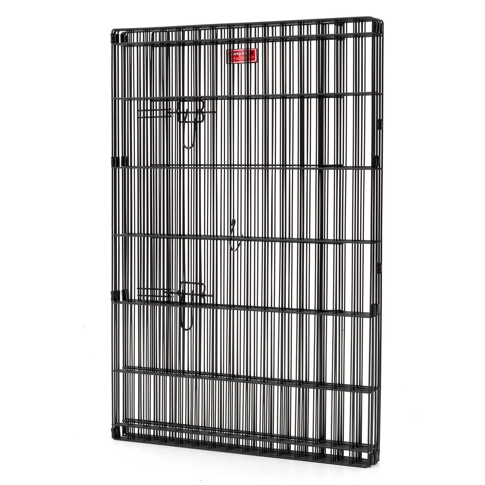 Lucky Dog Modular Indoor Outdoor Portable Exercise Puppy Play Pen, 24"(Open Box)