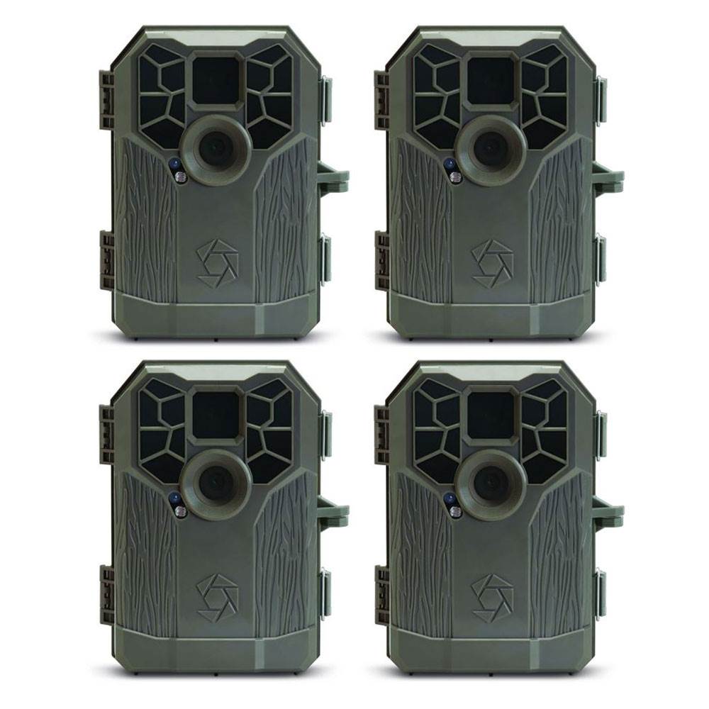 Stealth Cam 10 MP Scouting Trail Hunting Game Video Photo Audio Camera (4 Pack)