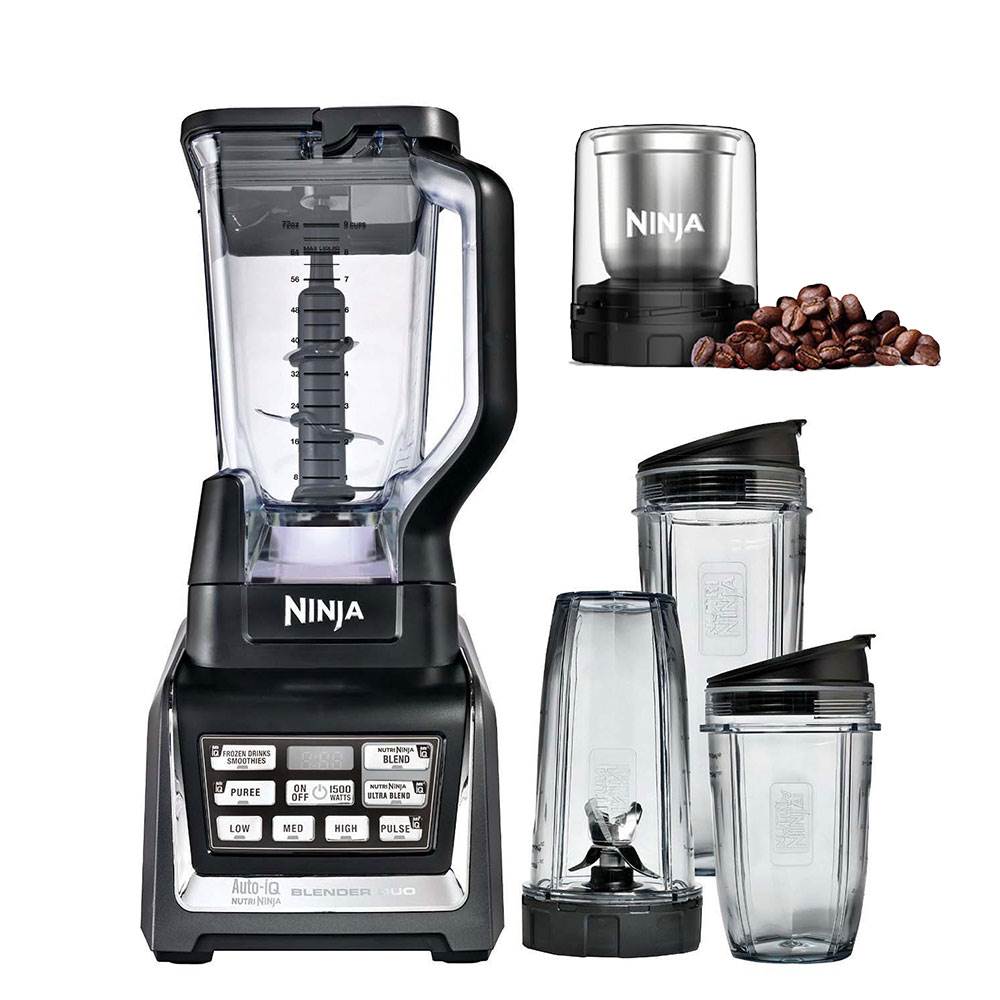 Ninja Blender Duo (Certified Refurbished) + Spice & Coffee Grinder Attachment