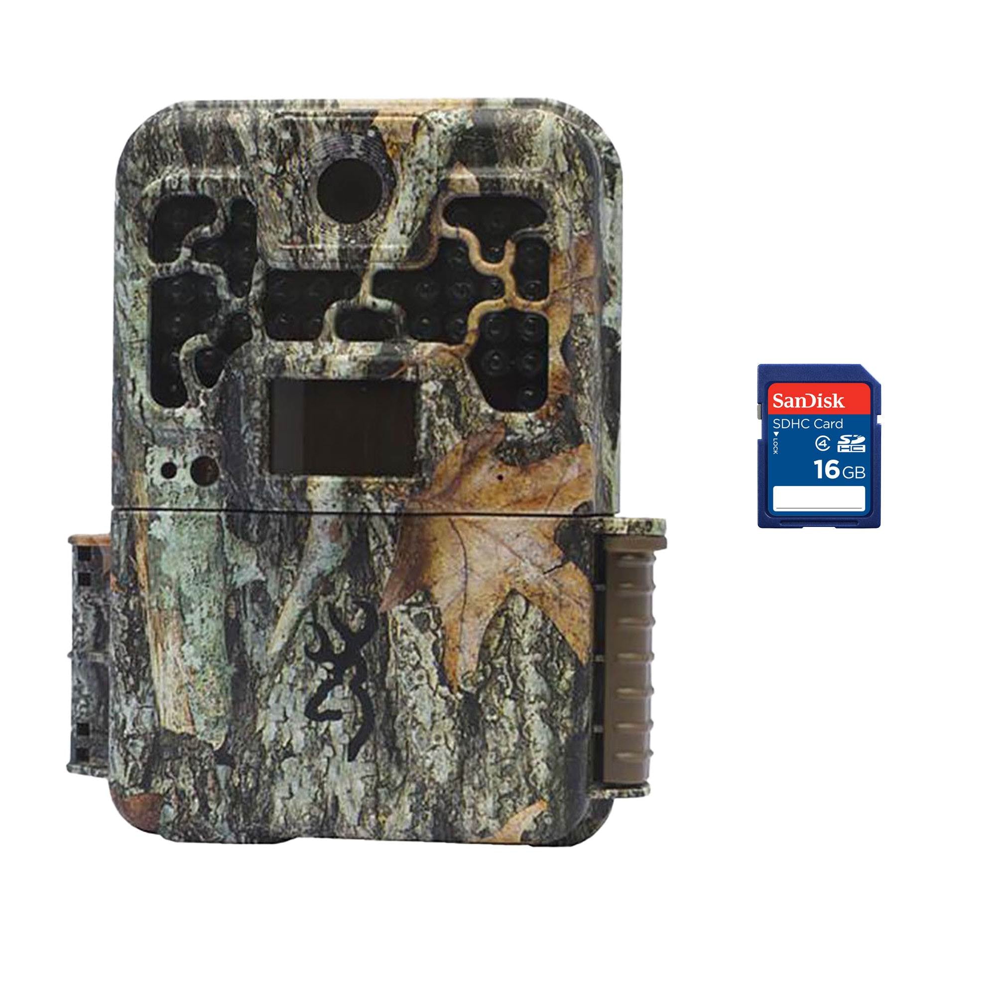 Browning Trail 2018 Recon Hunting Video Camera + SanDisk 16GB SD Memory Card