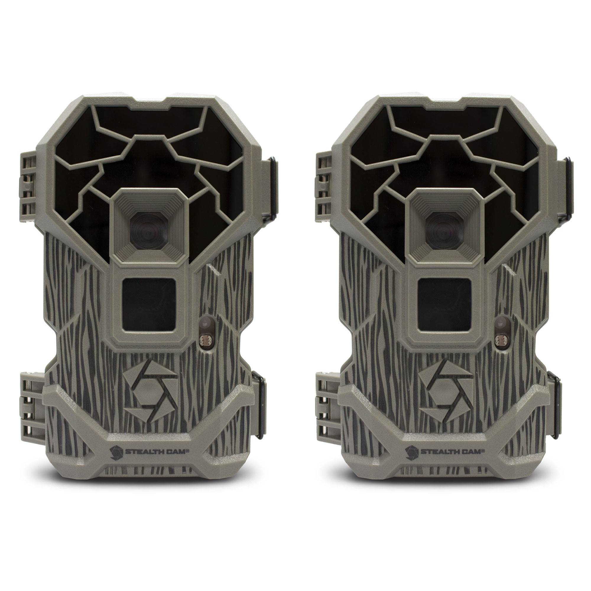 Stealth Cam PXP24NG 16MP Camouflage Scouting Hunting Game Trail Camera (2 Pack)