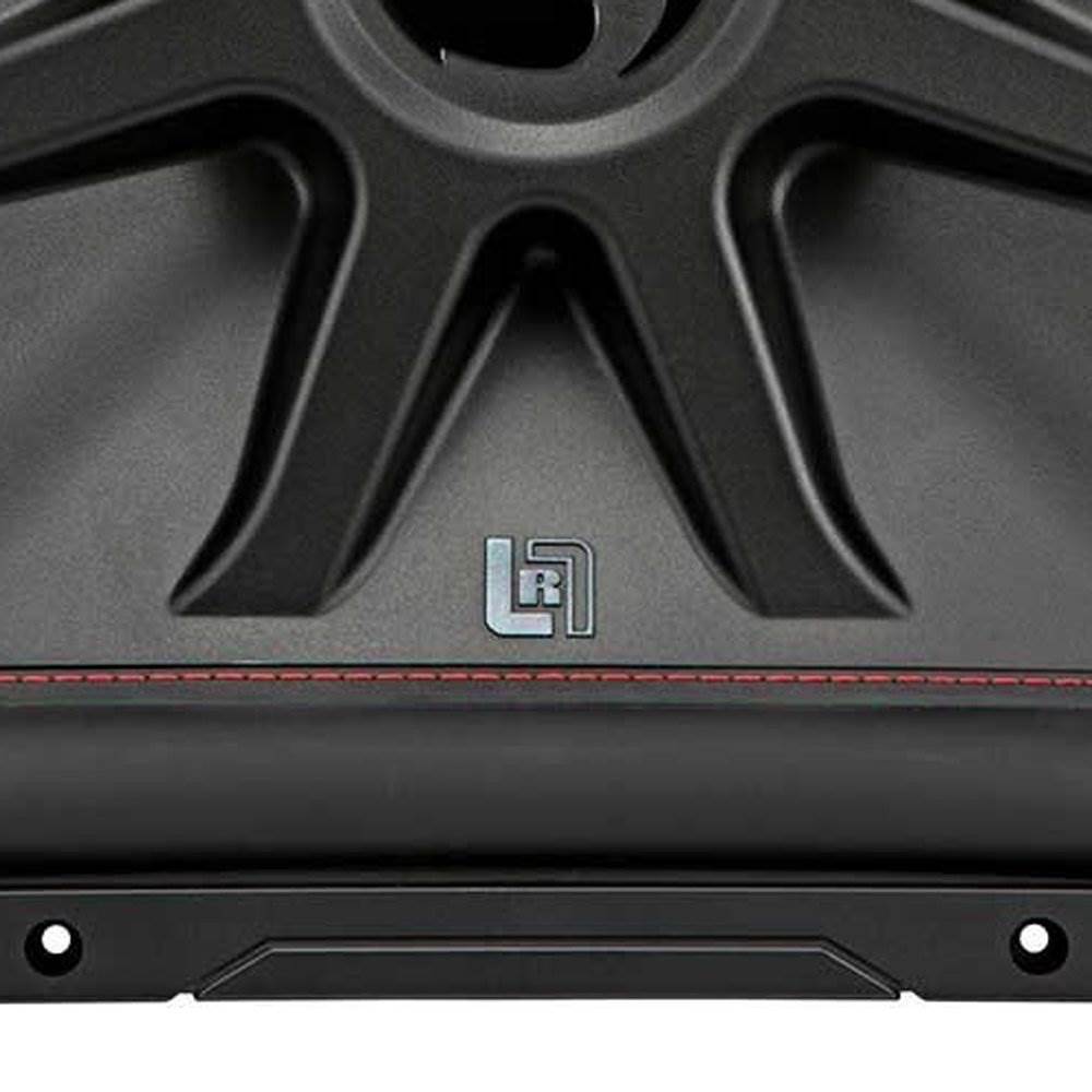 Kicker L7R 10 Inch 1000W Max Power 2 Ohm DVC Square Car Audio Subwoofer, Black