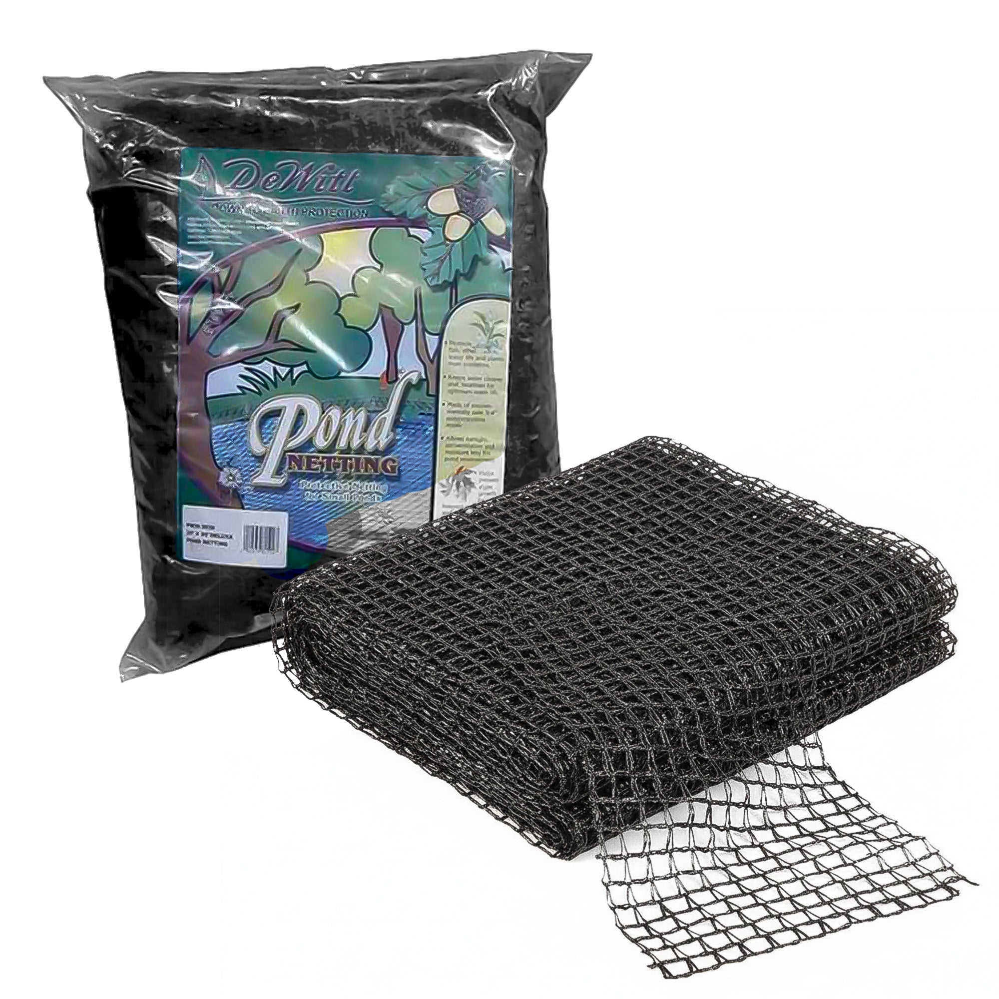 DeWitt Deluxe PN30-2030 30 x 20 Ft Heavy Duty Backyard Fish Pond Netting Cover - VMInnovations