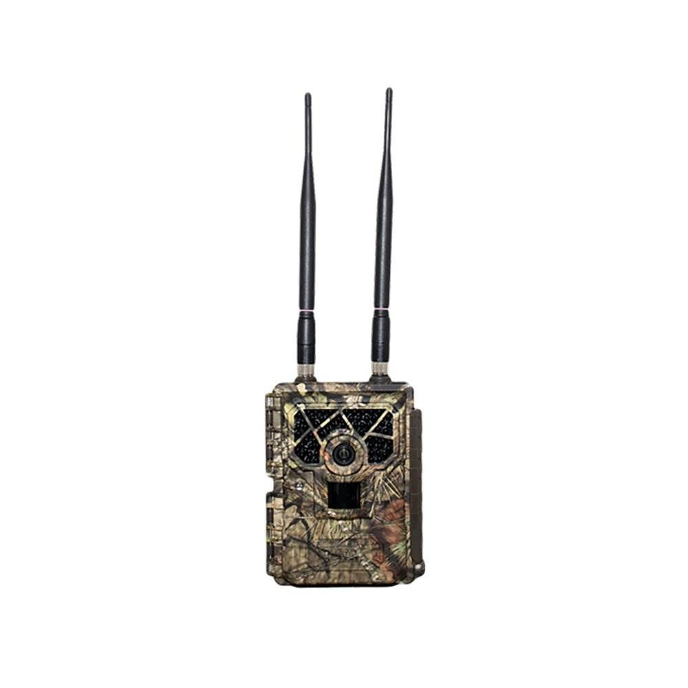 Covert Code Black Wireless LTE Camo Hunting Game Trail Camera, 4 Pack + SD Cards