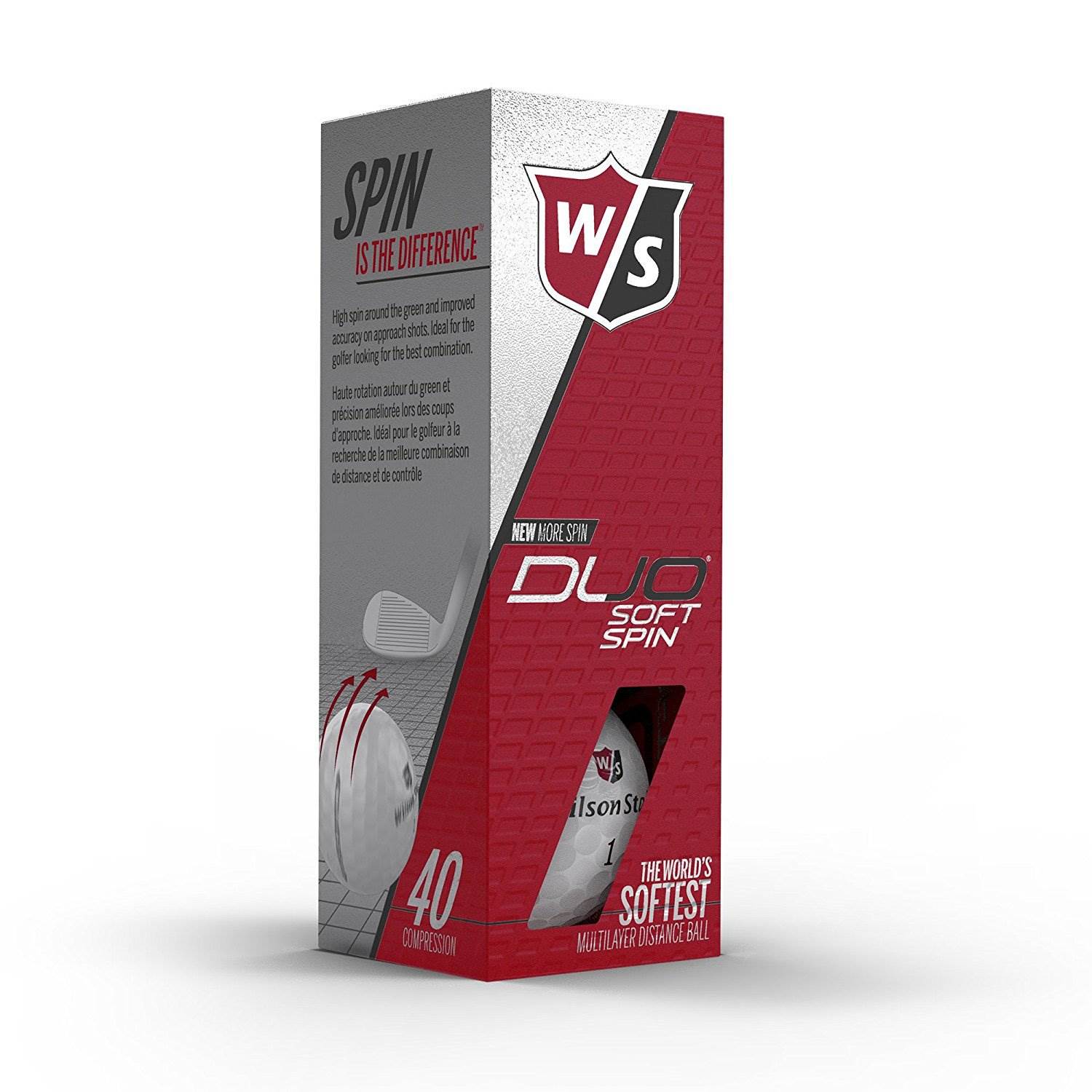 Wilson Profile XD Men's Left Handed Golf Club Set w/ Bag + 12 Pack Golf Balls