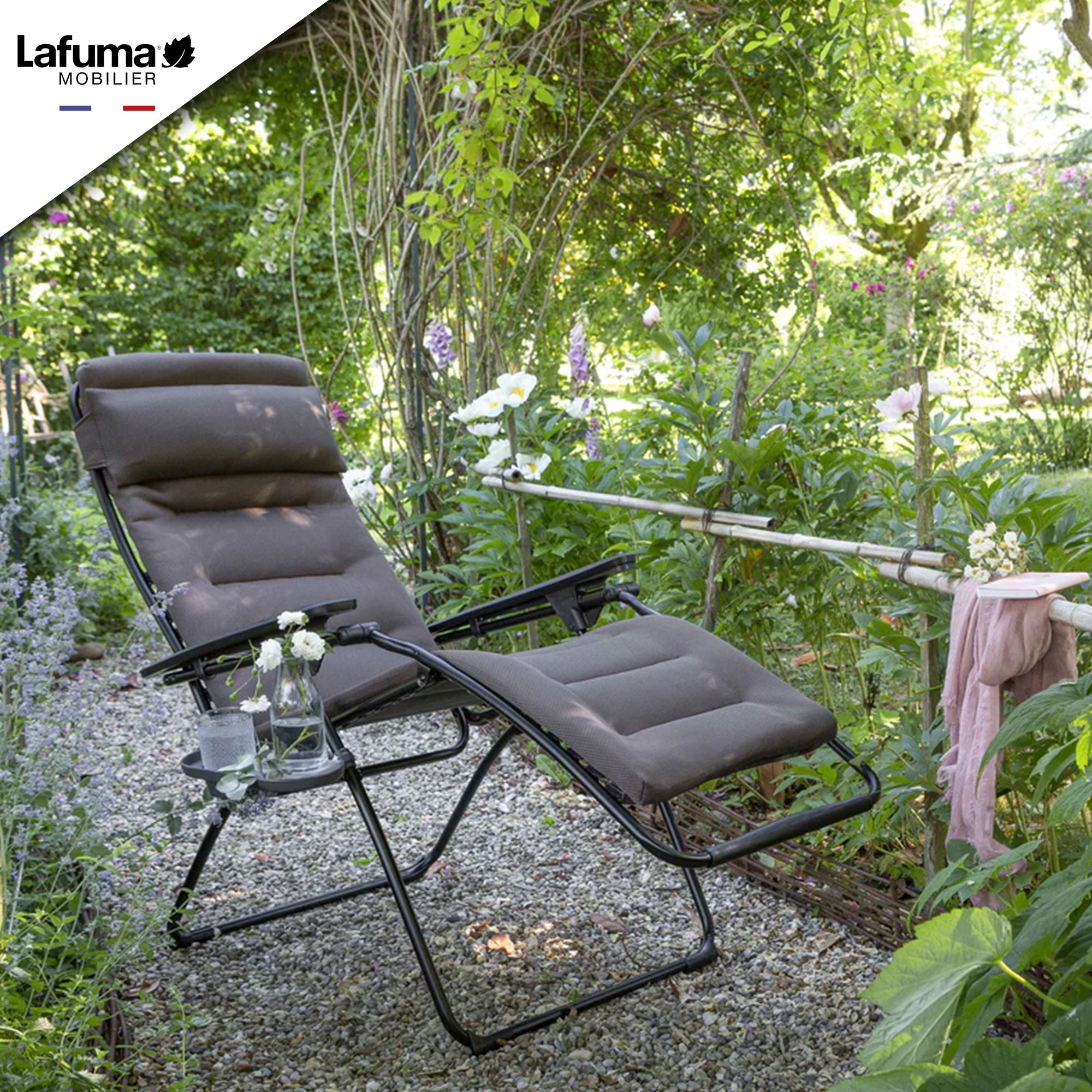 Lafuma Futura Air Comfort Zero Gravity Recliner Chair, Taupe (Used) - VMInnovations