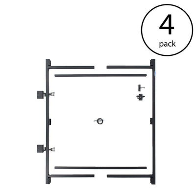 Adjust-A-Gate Steel Frame Gate Building Kit, 60"-96" Wide, 6' High (4 Pack)