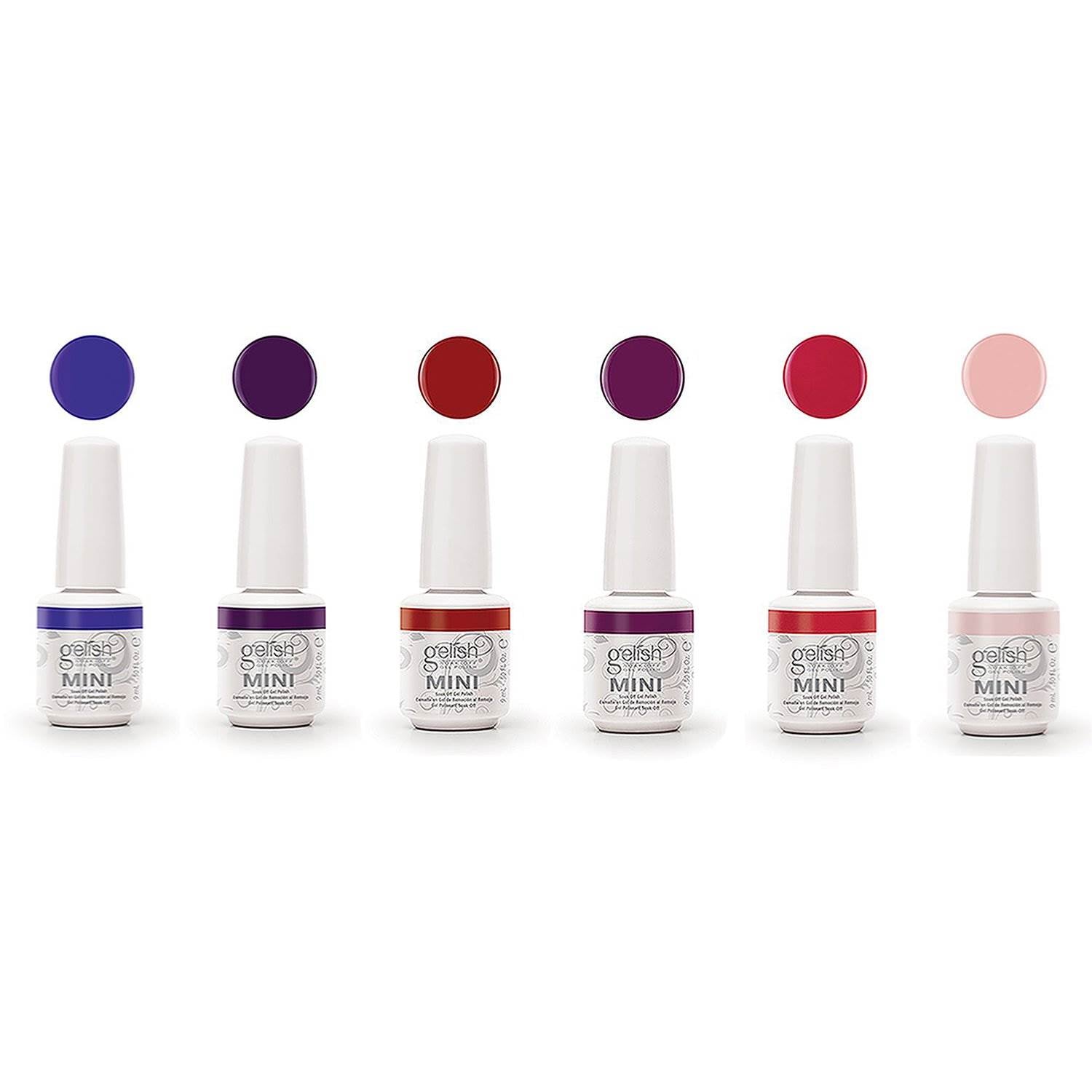 Gelish Basix Care Kit + Gelish Mini Fearless & Fun Kung Fu Flair Gel Polish Set - VMInnovations