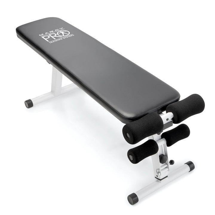 Marcy Pro Adjustable Strength and Weight Training Folding Bench for Home Gyms - VMInnovations
