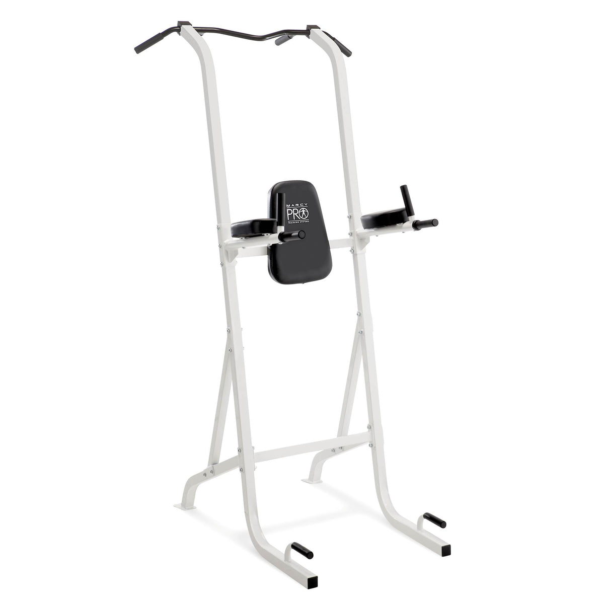 Marcy Pro Steel Power Tower Multi-Grip Pull Up and Dip Station for Home and Gyms