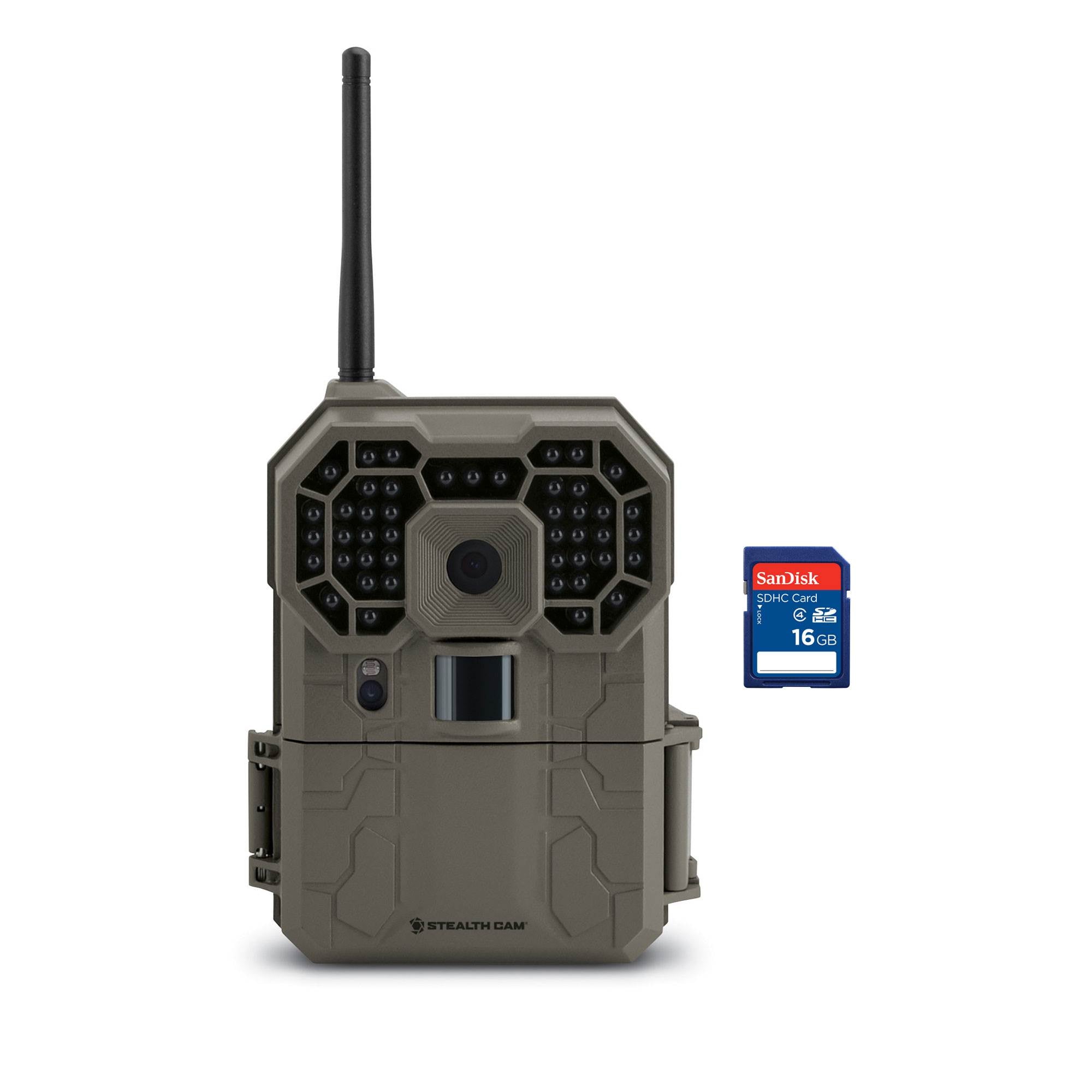Stealth Cam GXW Wireless Game Trail Camera (Certified Refurbished) + SD Card