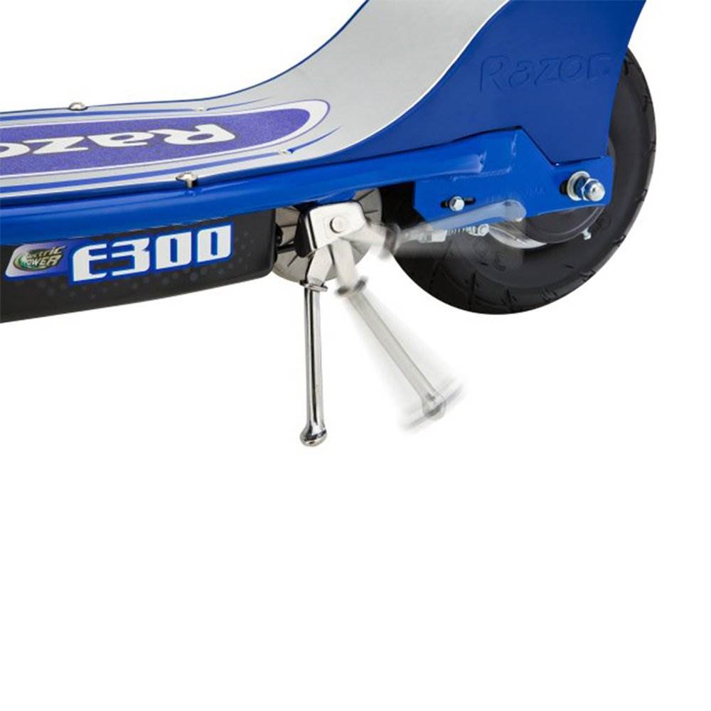 Razor E300 Electric 24 Volt Rechargeable Motorized Kids Scooters, Red & Blue