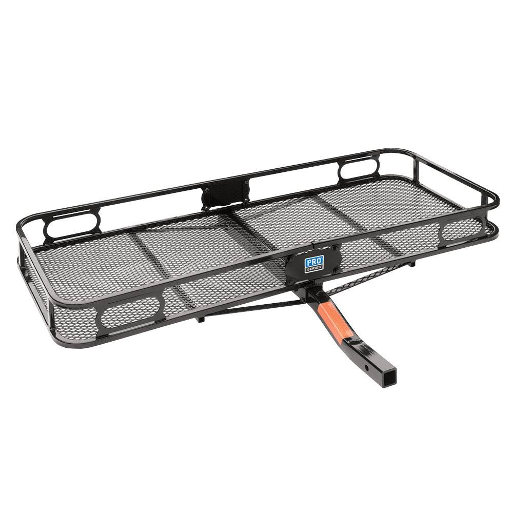 Pro Series Rambler 2 Inch Trailer Mounted Hitch Cargo Carrier Basket (2 Pack)