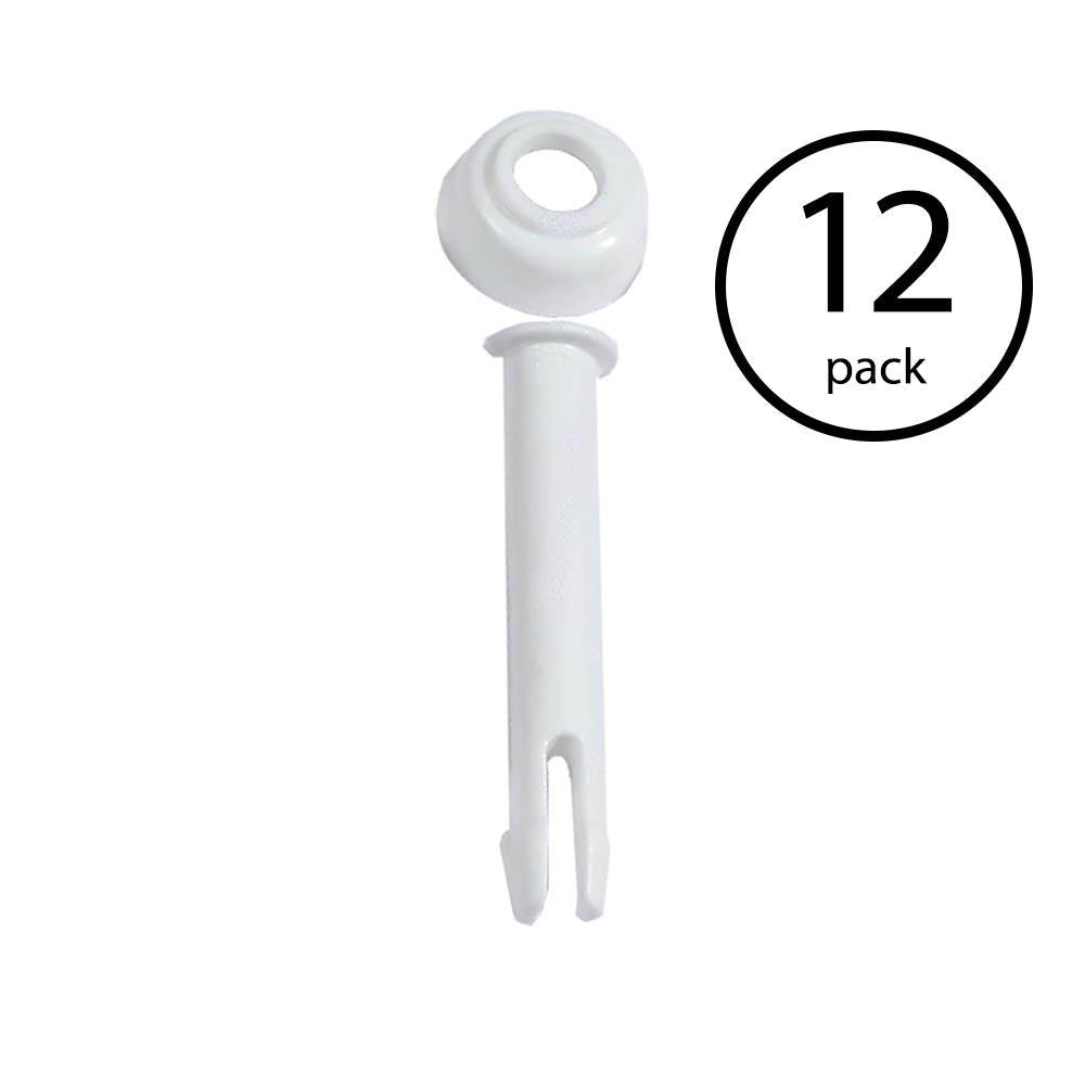 Intex Replacemet Joint Pin & Seal for 10'-12' Round Metal Frame Pools, (12 Pack)