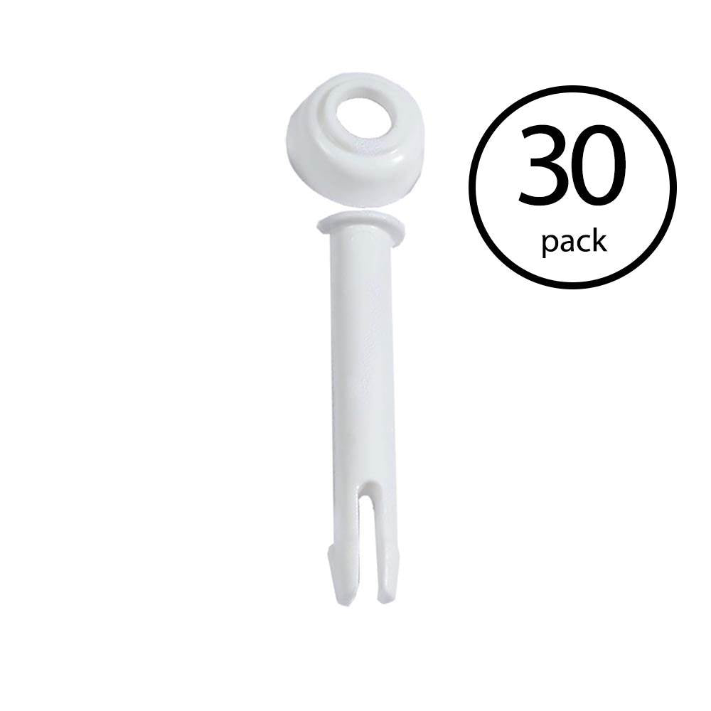 Intex Replacemet Joint Pin & Seal for 10'-12' Round Metal Frame Pools, (30 Pack)