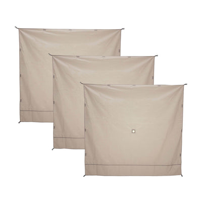 Gazelle Wind Panel Accessory for Portable Canopy Gazebo Screen Tents (6 Pack)