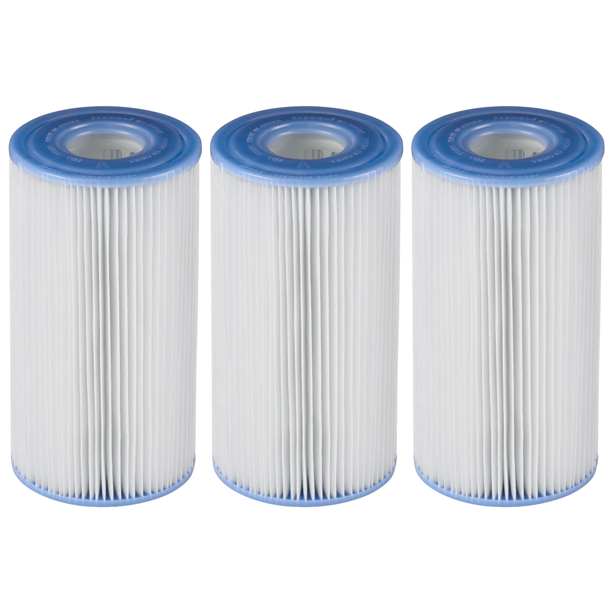 Intex Swimming Pool Easy Set Type A Replacement Filter Pump Cartridge (3 Pack)