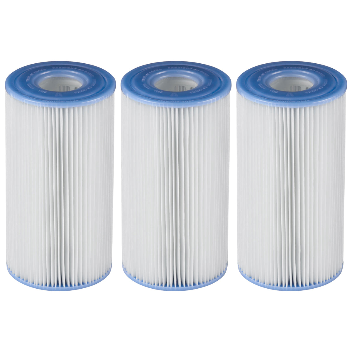 Intex Swimming Pool Easy Set Type A Replacement Filter Pump Cartridge (3 Pack)