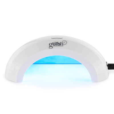 Gelish Mini Pro Soak Off Gel LED Curing Light with Soak Off Gel Nail Basix Kit