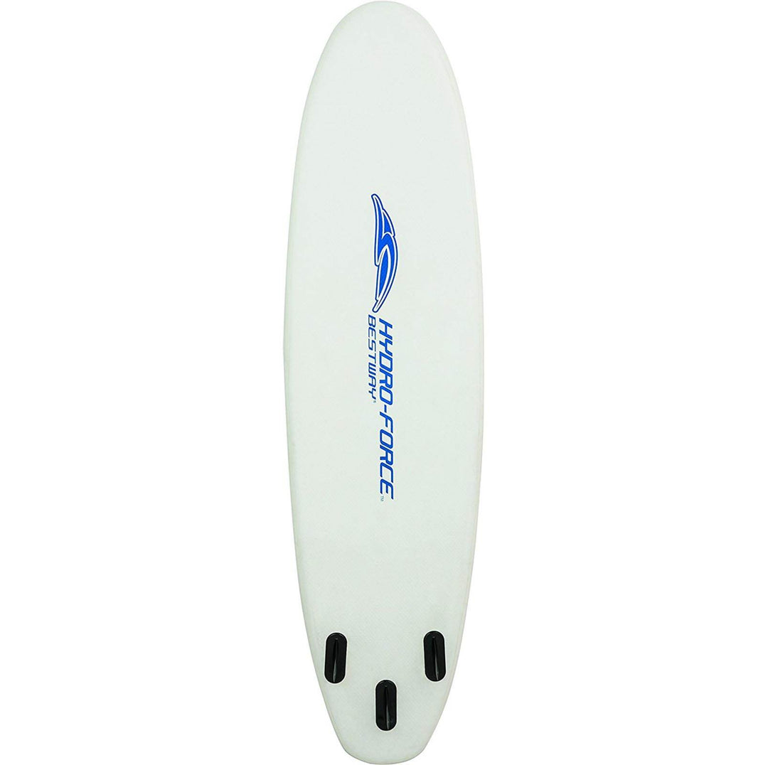 Bestway Hydro-Force White Cap 10' Inflatable SUP Stand Up Paddle Board (2 Pack) - VMInnovations