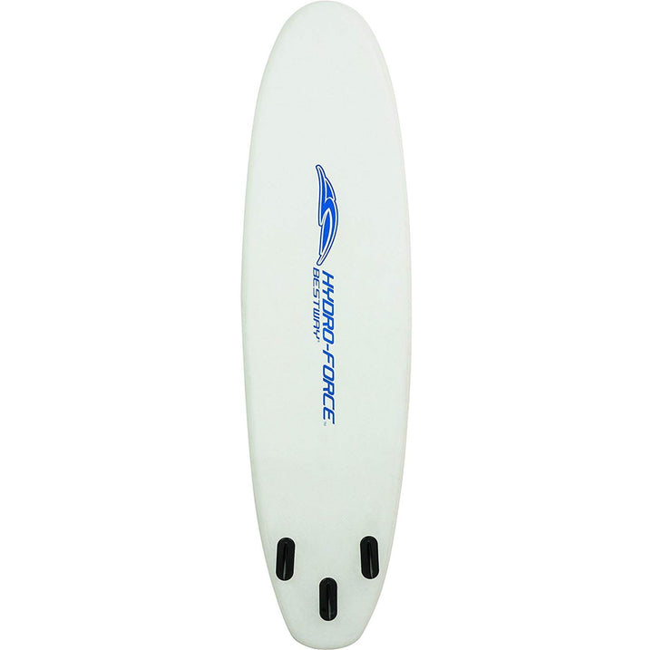 Bestway Hydro-Force White Cap 10' Inflatable SUP Stand Up Paddle Board (2 Pack) - VMInnovations