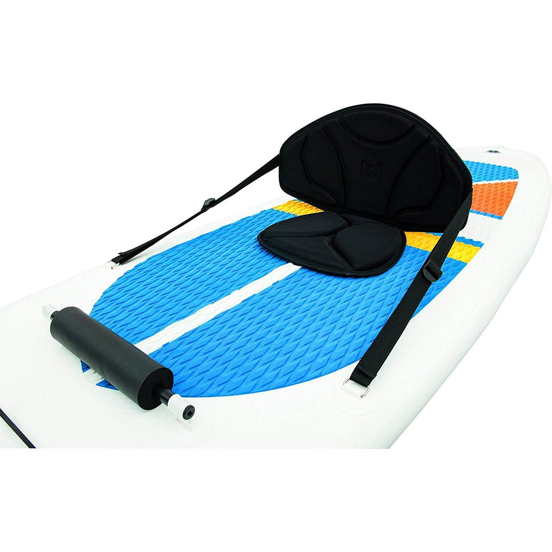 Bestway Hydro-Force White Cap 10' Inflatable SUP Stand Up Paddle Board (2 Pack) - VMInnovations