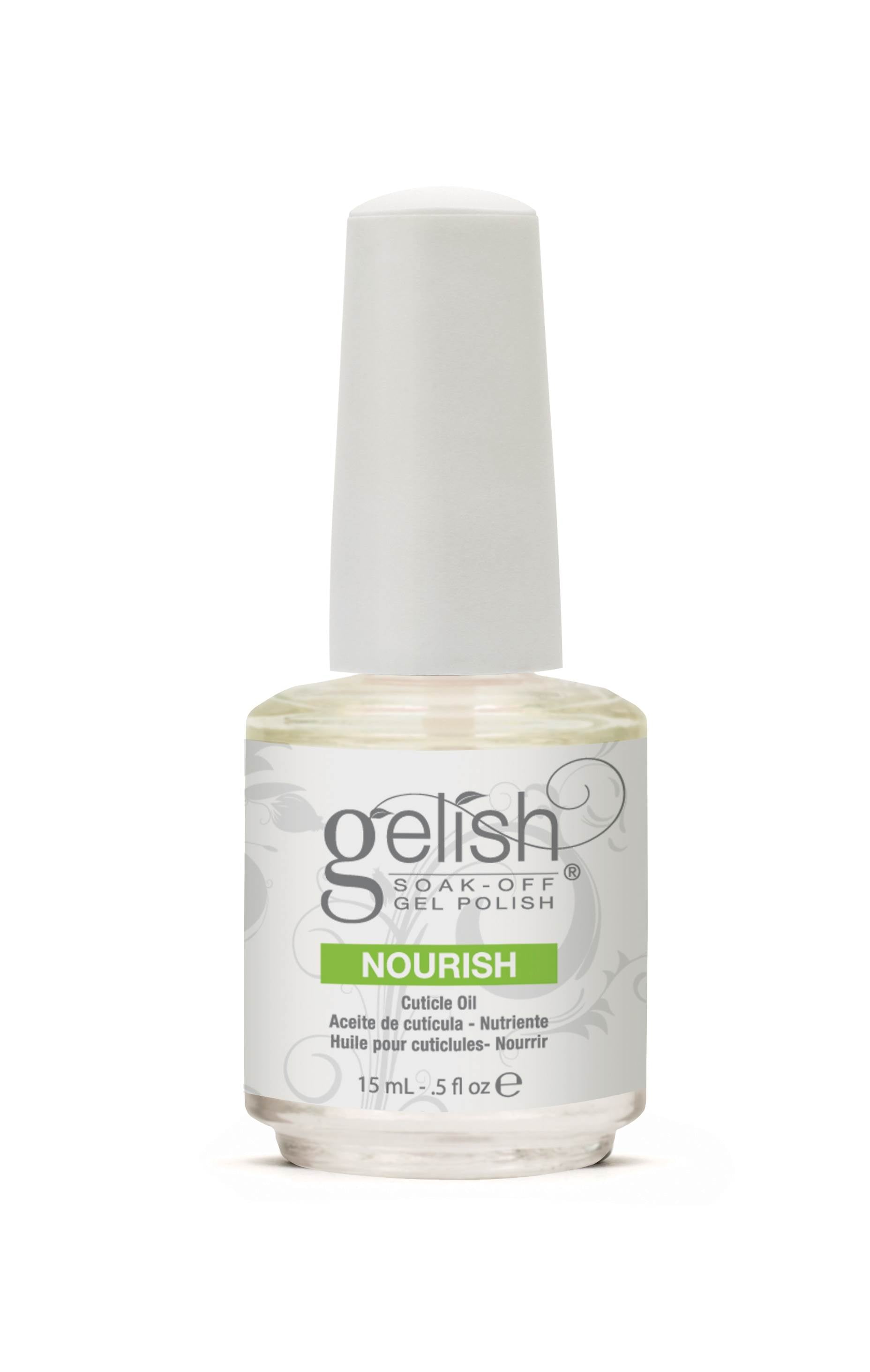 Gelish Full Size Gel Nail Polish Basix Care Kit + Remover & Cleanser (3 Pack) - VMInnovations