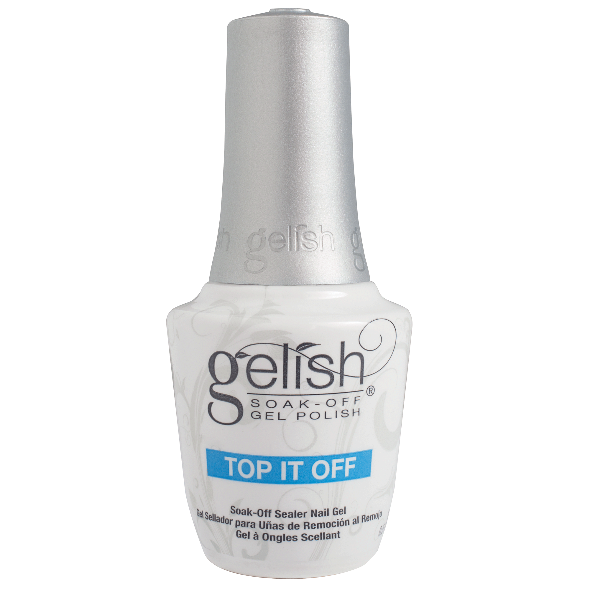 Gelish Mini Essentials & Colors Soak Off Gel Nail Polish Kit Bottles (9 Pack)