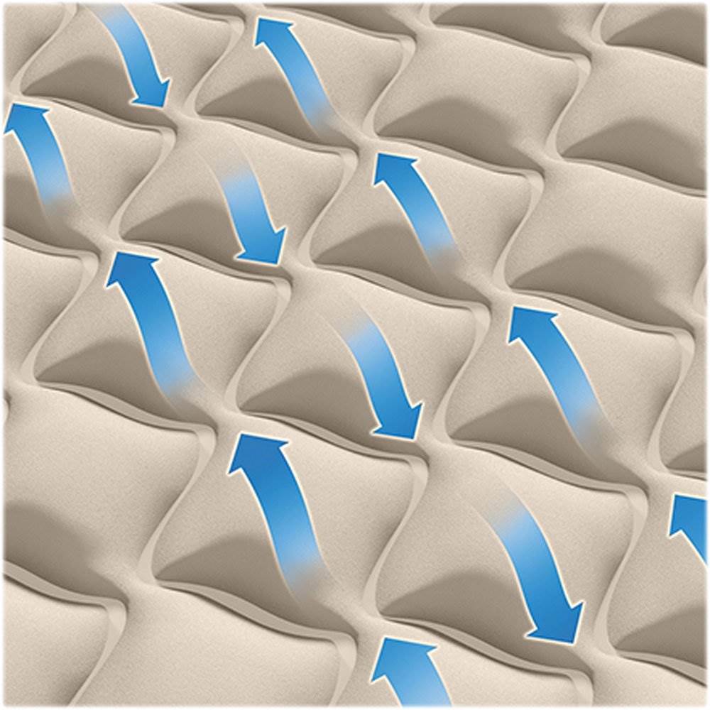 Intex Queen 20 Inch DuraBeam Supreme Air Flow Airbed Mattress with Pump (3 Pack)