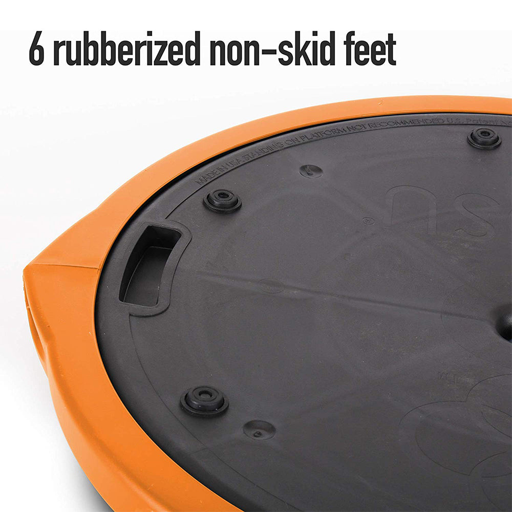 Bosu 72-10850 Home Gym The Original Balance Trainer 65 cm Diameter Ball, Orange - VMInnovations