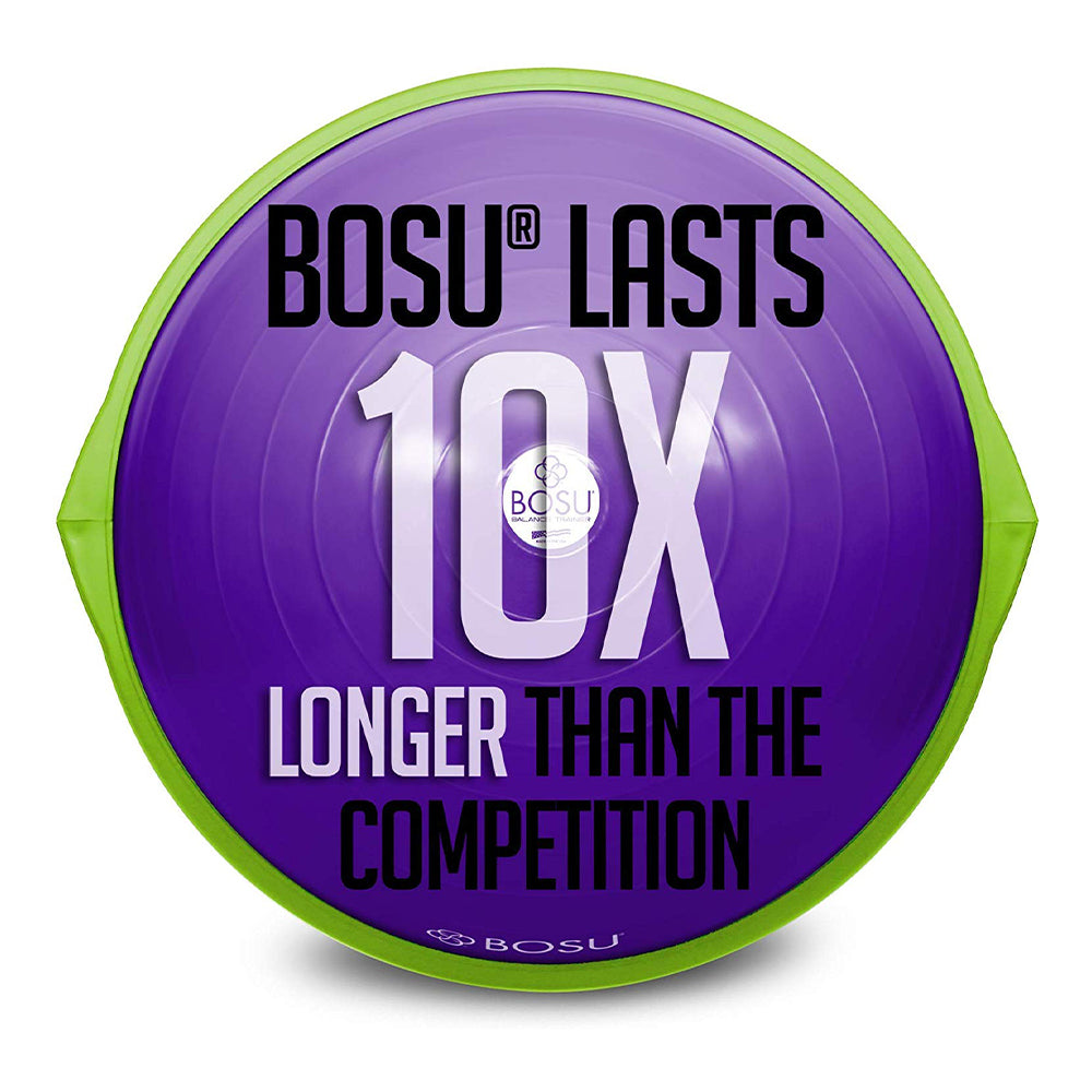 Bosu 72-10850 The Original Balance Trainer 65 cm Diameter, Purple and Green - VMInnovations