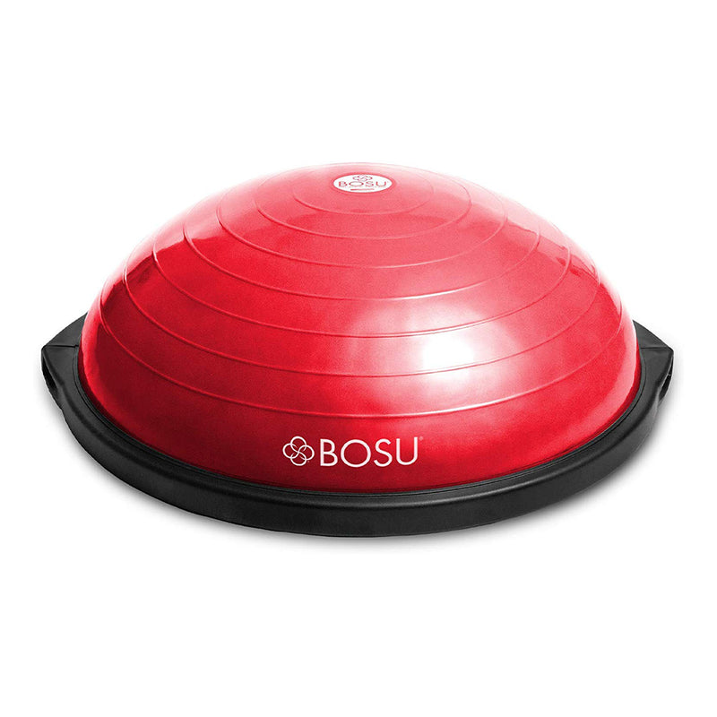 Bosu Home Gym The Original Balance Trainer 65 cm Diameter, Red Black (For Parts)