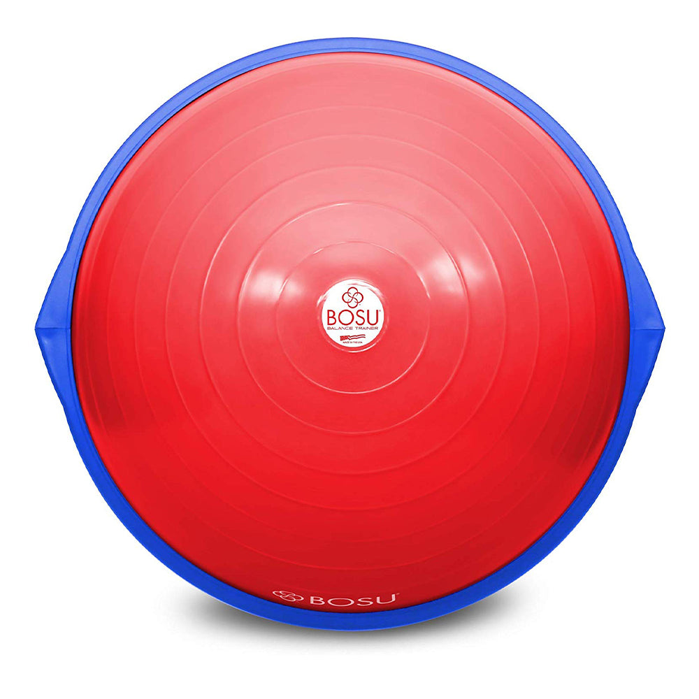 Bosu 72-10850 Home Gym The Original Balance Trainer 65 cm Diameter, Red and Blue - VMInnovations