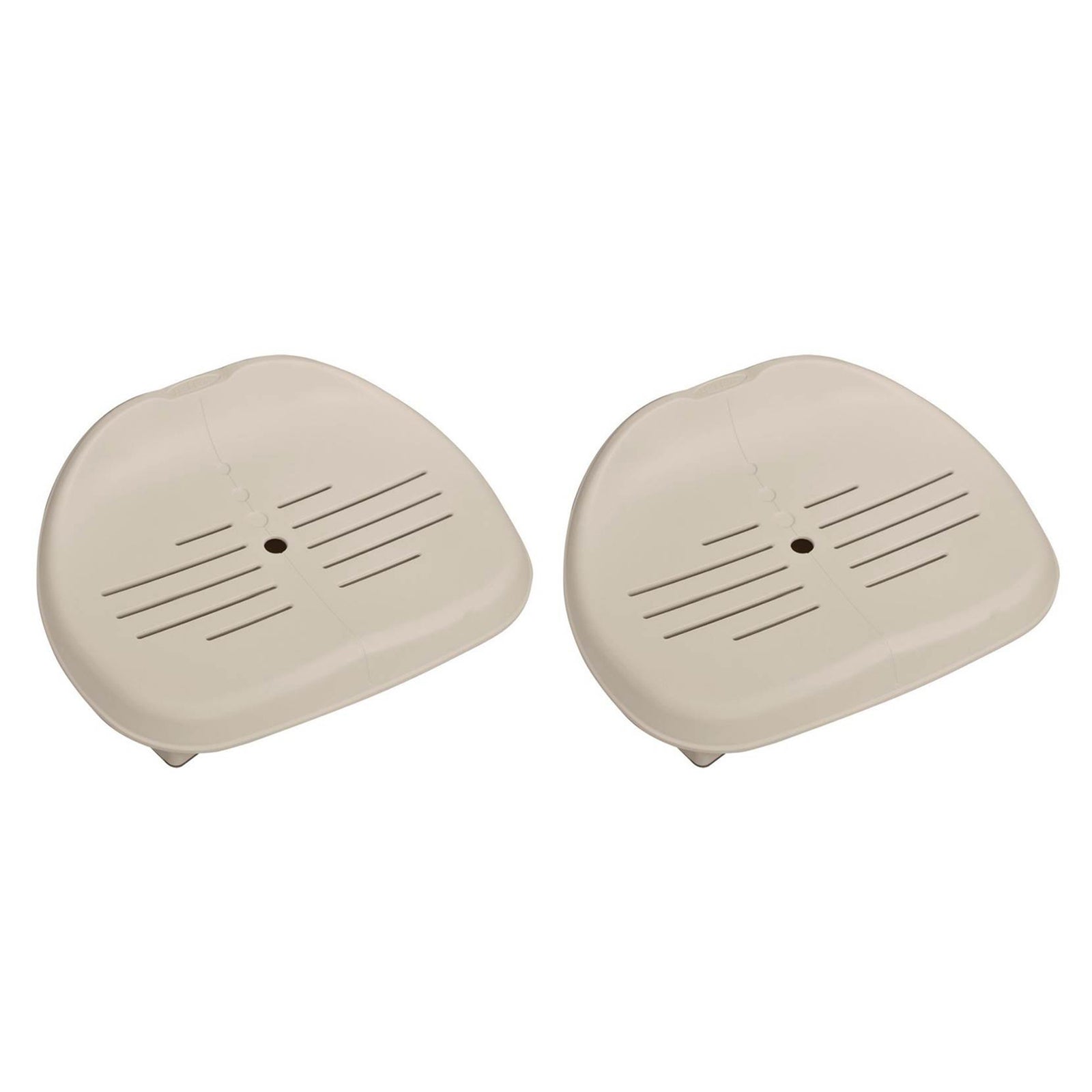 Intex Removable Non Slip Seat for Inflatable PureSpa Hot Tub Pool, (2 Pack) - VMInnovations