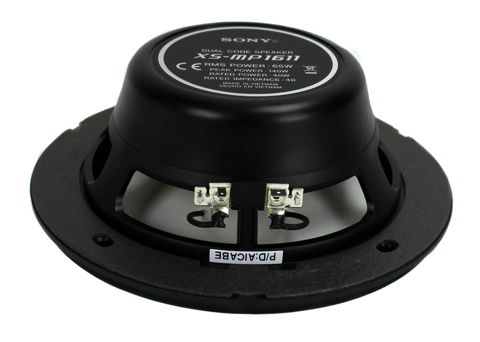 Sony XS-MP1611 6.5" 140 Watt Dual Cone Marine Speakers Stereo, Pair (4 Pack) - VMInnovations