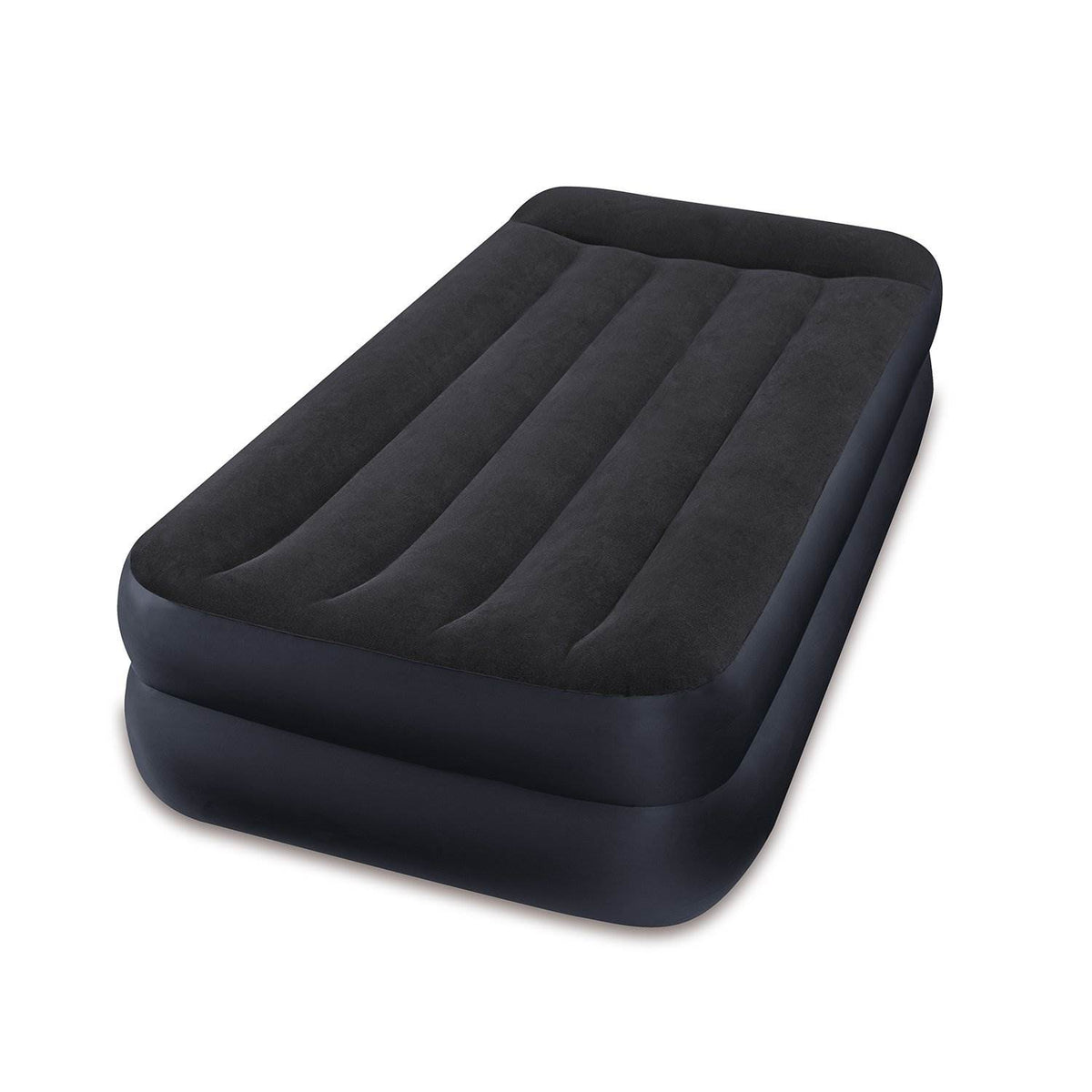 Intex 64121E Dura-Beam Pillow Rest Air Mattress Bed with Pump, Twin (3 Pack)