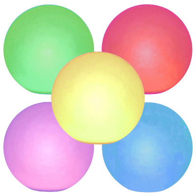 Main Access 13" Ellipsis Pool Color-Changing Floating LED Ball Light (5 Pack)