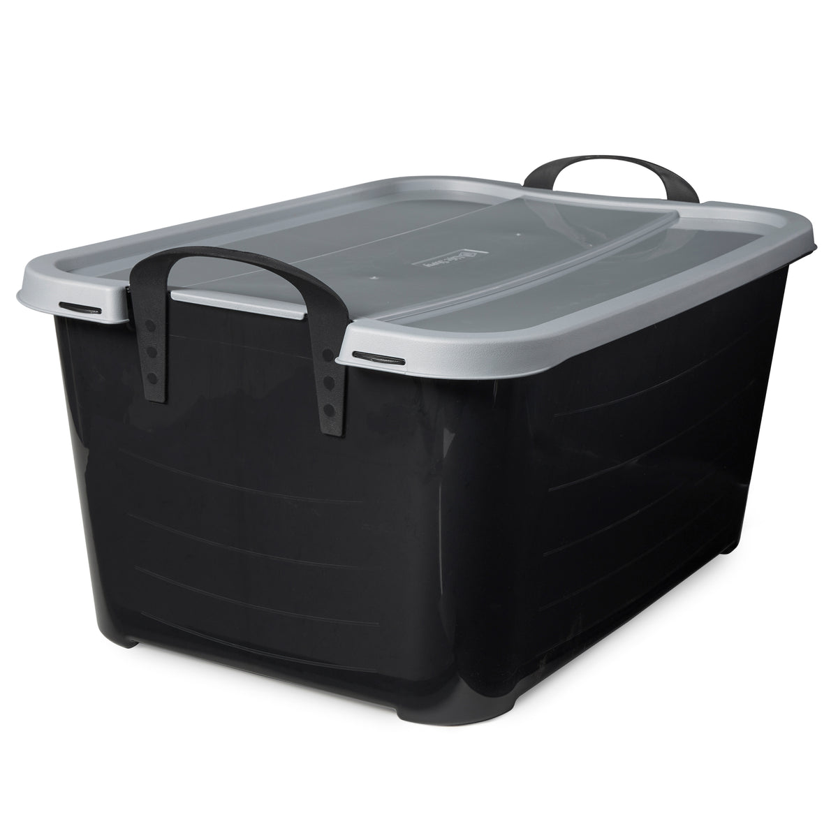 Life Story 55 Quart Stackable Storage Bin, Heavy Duty Lidded Container, 18 Pack