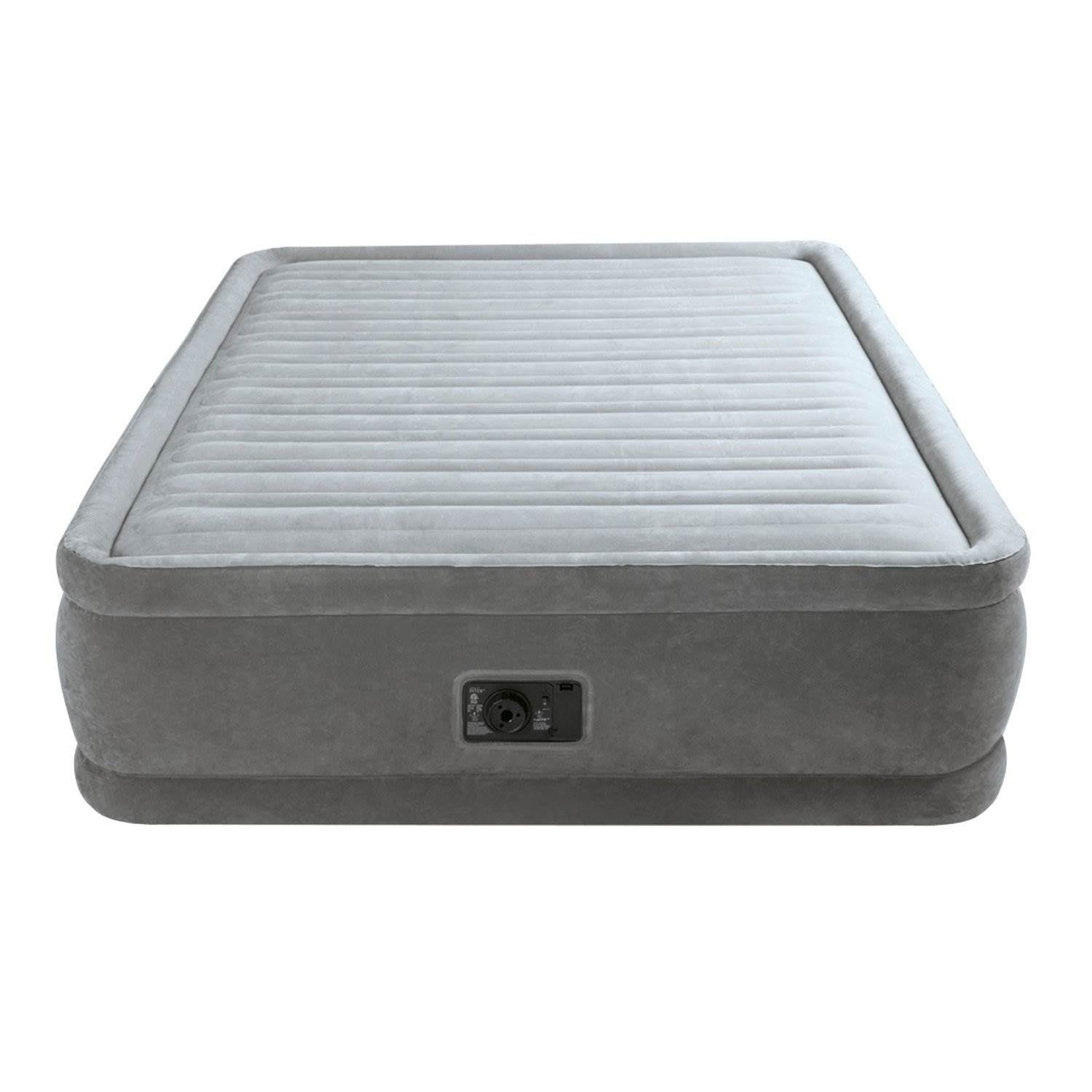Intex Comfort Plush Elevated Mattress Airbed with Built In Pump, Queen (5 Pack)