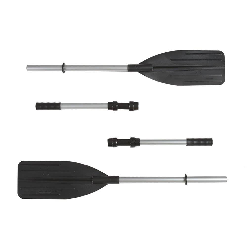 Intex Excursion 5 Person Inflatable Boat Set w/ 2 Oars, Air Pump & Bag (3 Pack)